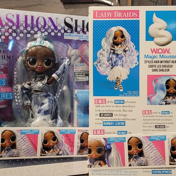 New! LADY BRAIDS LOL OMG - Picture 5 of 16